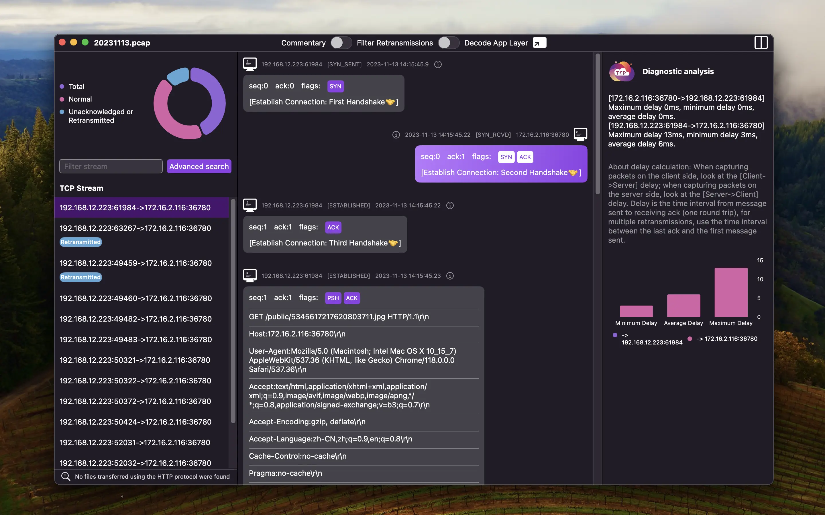 Simplify TCP Analysis | ChatTCP features